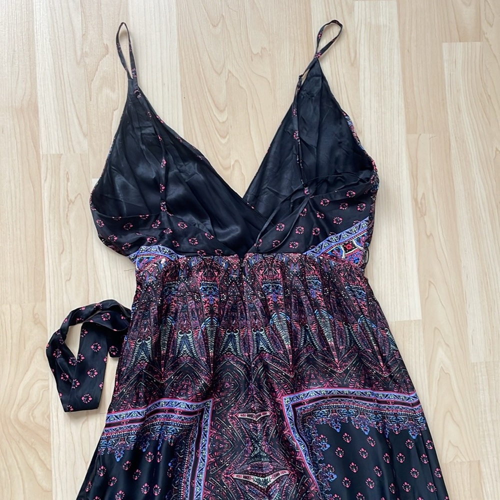 Free People Cabbage Rose wide leg jumpsuit, size US 6 - Picture 6 of 13